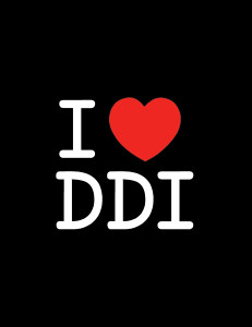 I Love DDI Tee (front)