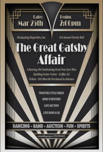 3rd Annual Charity Ball Flyer